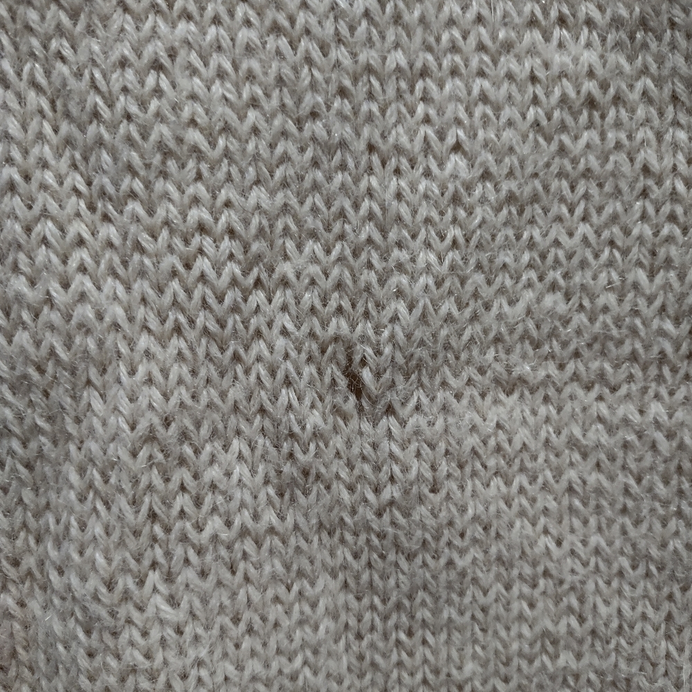 Vintage Handmade Andean Imports 100% Alpaca Wool Beige/Brown Sweater Size M - Picture 6 of 9